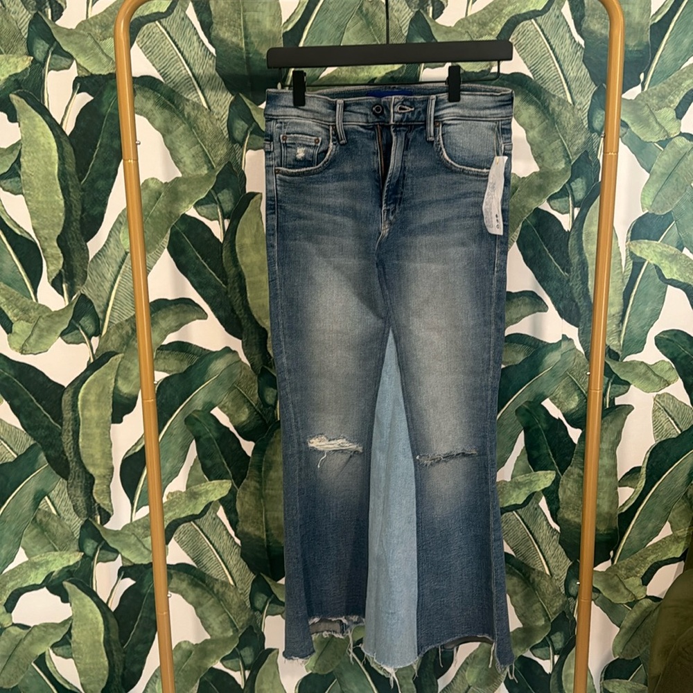 NWT size 25 Mother denim- the mended maxi skirt. Sooo cute!!